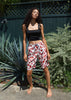 (fw) athena board shorts, dotted red