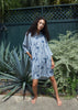 (fw) leda striped shirtdress