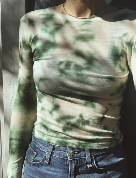 (z) sample #1 -- cashmere tie-dye