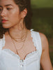 (ss) emile corset top, white