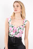 (ss) emile corset top, floral
