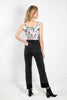 (ss) emile corset top, floral